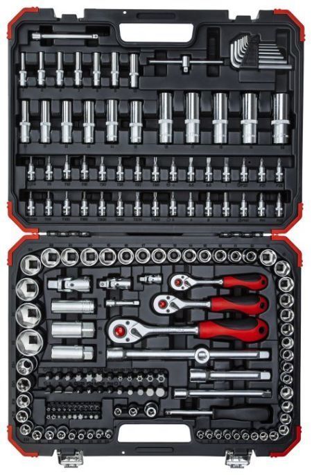 Socket set 1|4+3|8+1|2 172piece